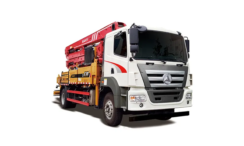 Below 37m Truck mounted concrete pump